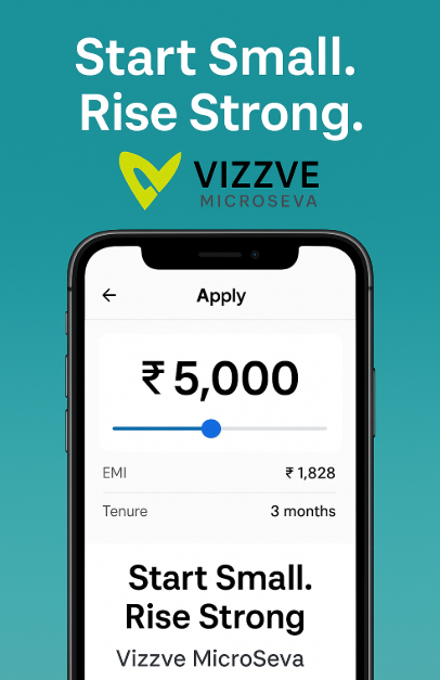 ₹5,000 Loan Without CIBIL or Income Proof – Apply via Vizzve MicroSeva